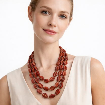 Collana Multistrato con Conchiglie – Stile Boho Chic Estivo