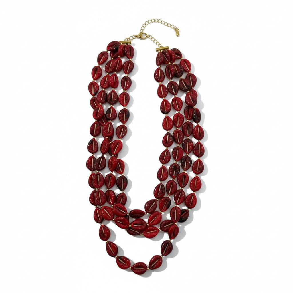 Collana Multistrato con Conchiglie – Stile Boho Chic Estivo
