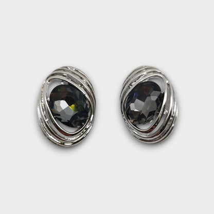 Orecchini Goccia Cristallo Vintage