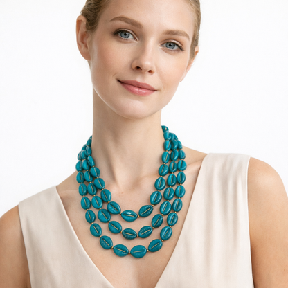 Collana Multistrato con Conchiglie – Stile Boho Chic Estivo