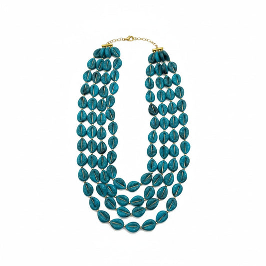 Collana Multistrato con Conchiglie – Stile Boho Chic Estivo